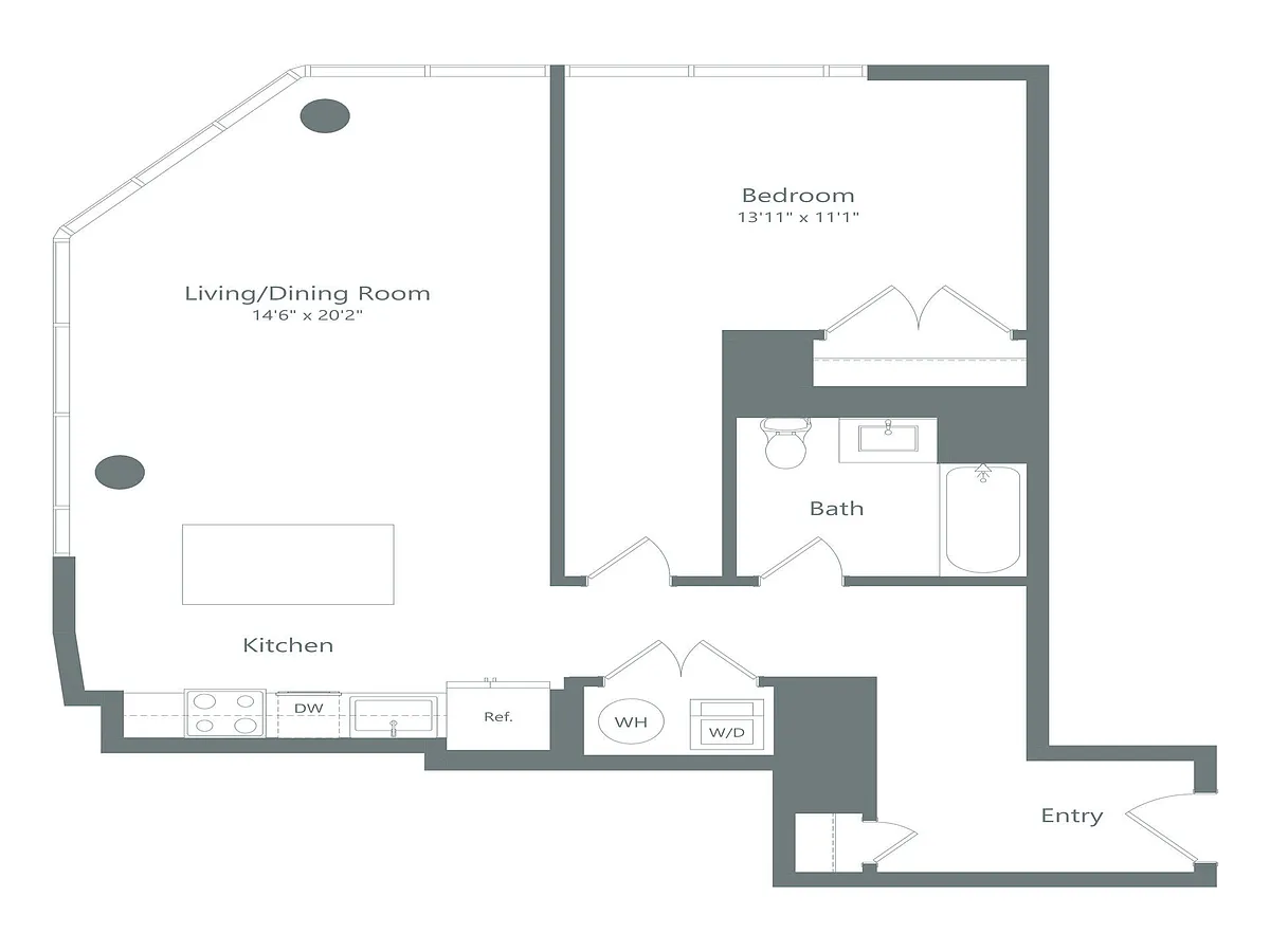 Floor plan A8