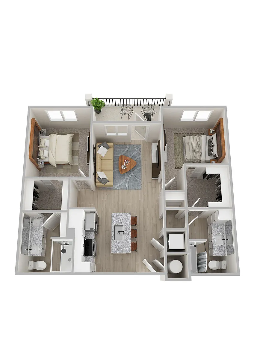 Floor plan B2