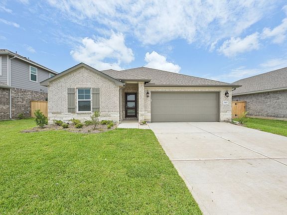 The Preston floorplan in Central Park of Texas City, TX.