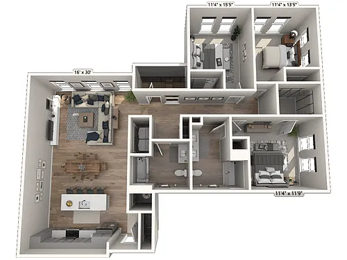 Floor plan D11
