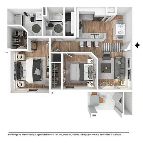 Floor plan B2