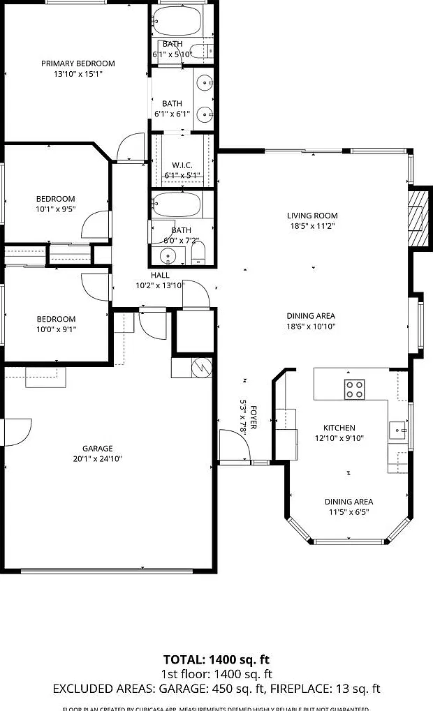 3 bedroom with open floorplan! — Photo 2