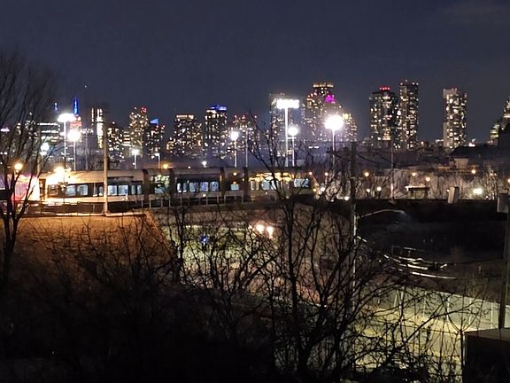 NYC view from Balcony