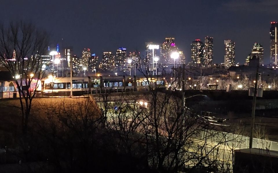 NYC view from Balcony