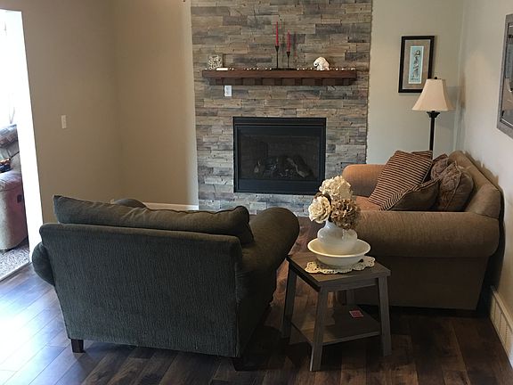 New gas fireplace 