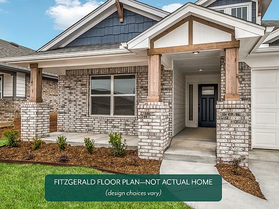 New Home Moore OK- Fitzgerald Plan