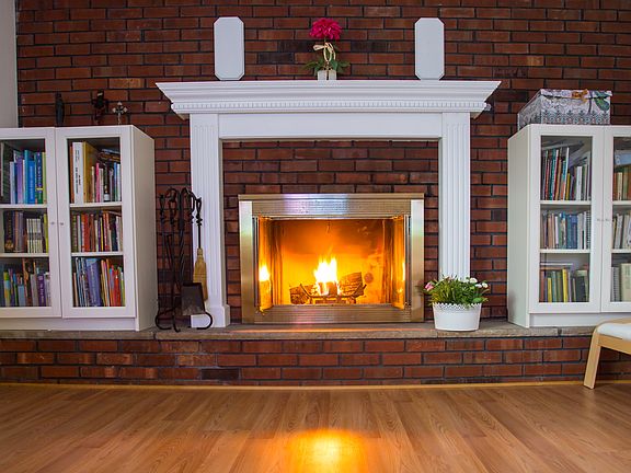 Living Room - Fire Place