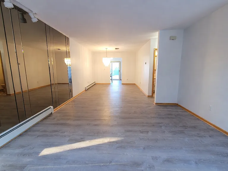 Open Floor Concept Living Room into Dining Room