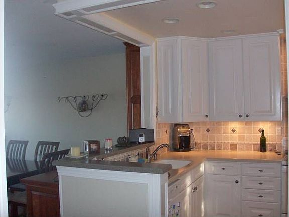 kitchen open to Dining ro