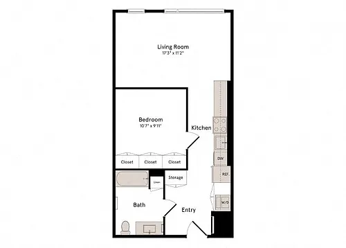 Floor plan U15A