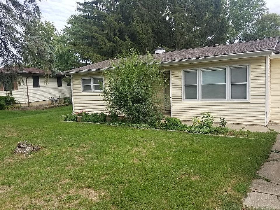 Most of the front side