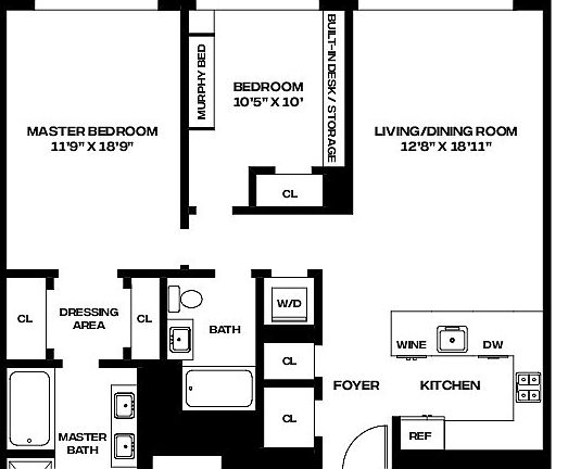 2nd image of 125 W 21st St APT 4E