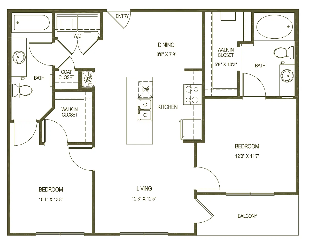 Floor plan B1