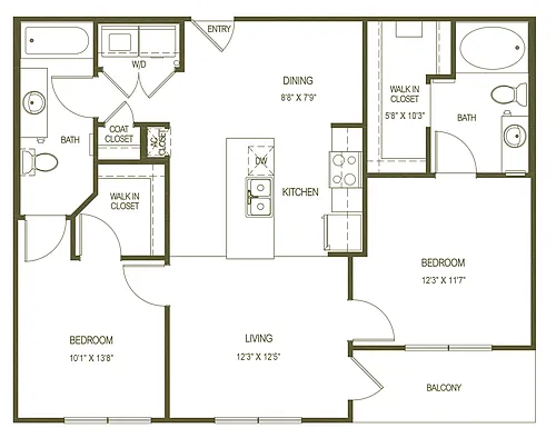 Floor plan B1