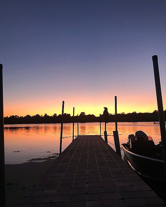 Sunsets are amazing here!