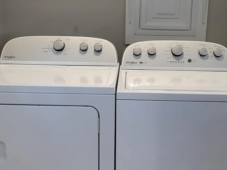 washer and dryer