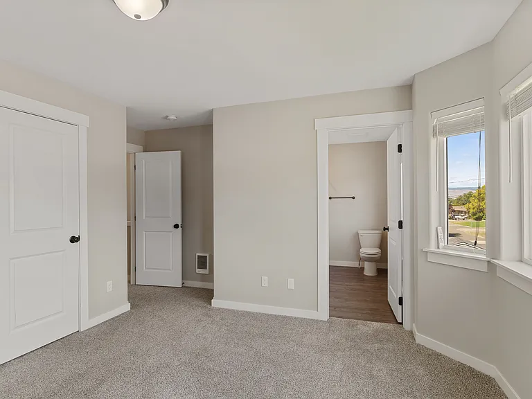 Primary Bedroom, looking into primary bath.