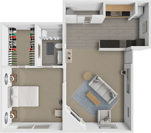 Floor plan Serenity