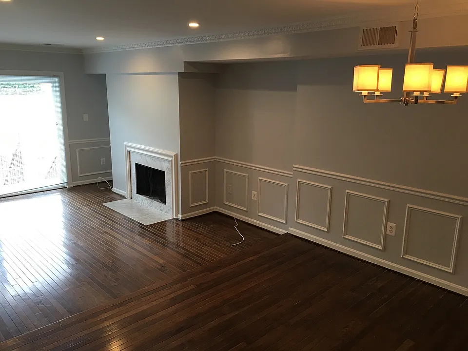 living room & dining room