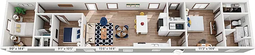 Floor plan The Homestead