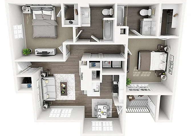 Floor plan B4R