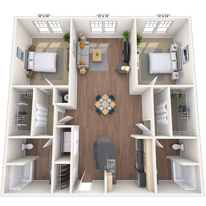 Floor plan Ritz