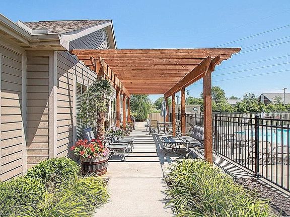 Clubhouse patio