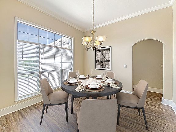 Virtually Staged Dining Room