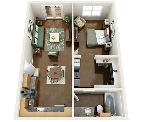 Floor plan Capri
