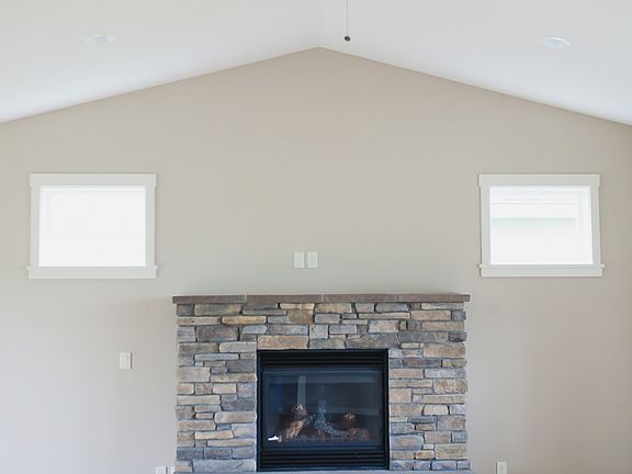 Gas Fireplace with Seating