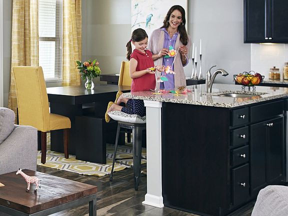 Versatile Family Living Spaces