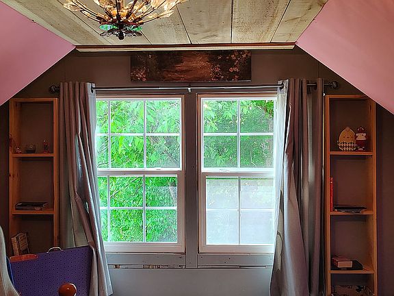 Window from loft bedroom 