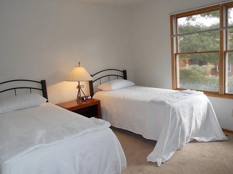 Bedroom #2 on the upper level with 1 large closet