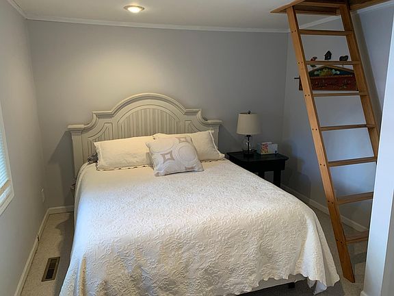 downstairs bedroom with loft that is not counted as a bedroom