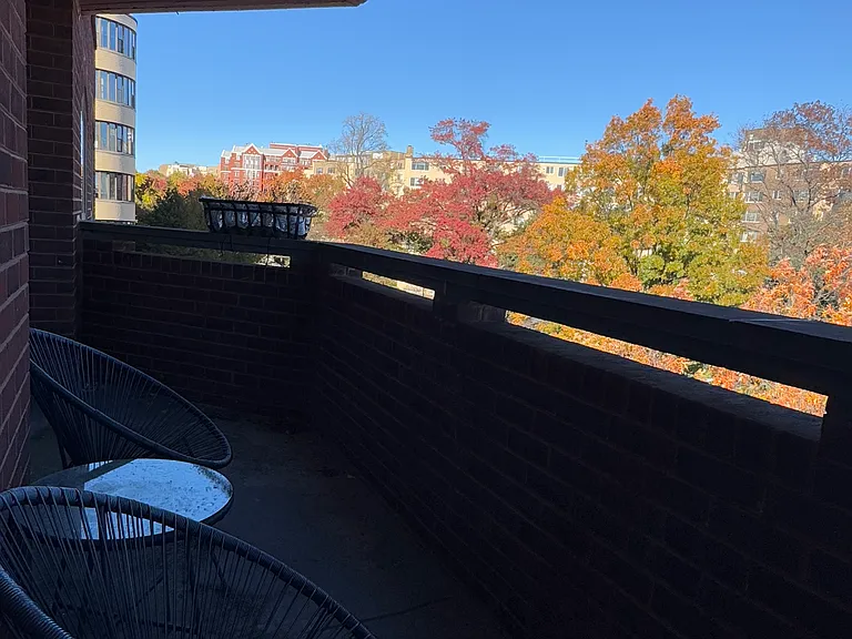 Balcony from primary bedroom entrance