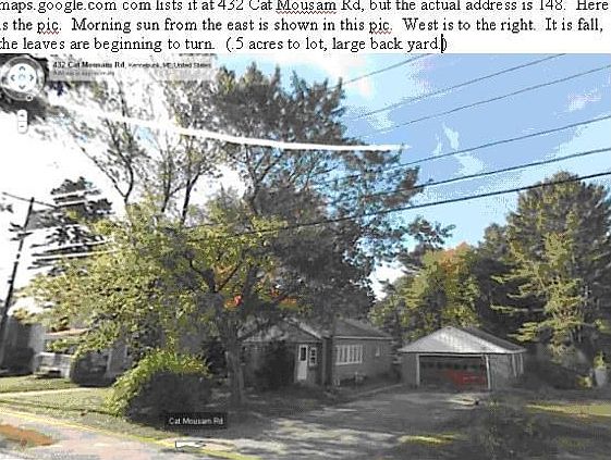 Front view early morning