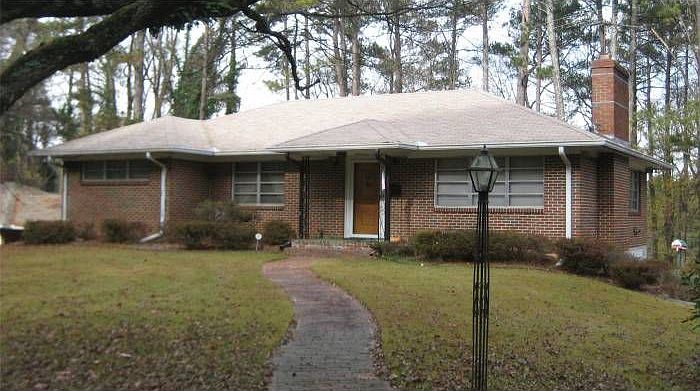 beautiful brick ranch