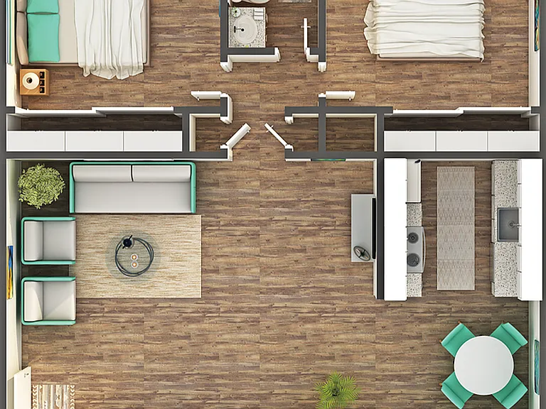 Omega 2x1 Floorplan Omega 2x1 Floorplan