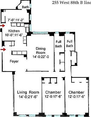 1st image of 255 W 88th St #12BB