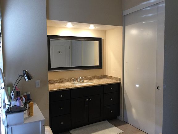 Master bedroom vanity