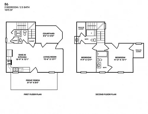 Floor plan B6