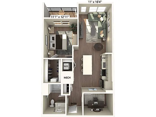 Floor plan A3D-805-2