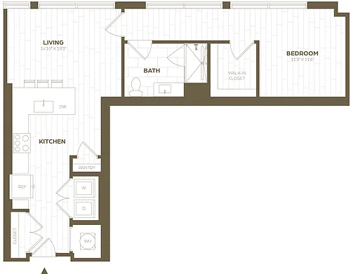 Floor plan 1A(A)