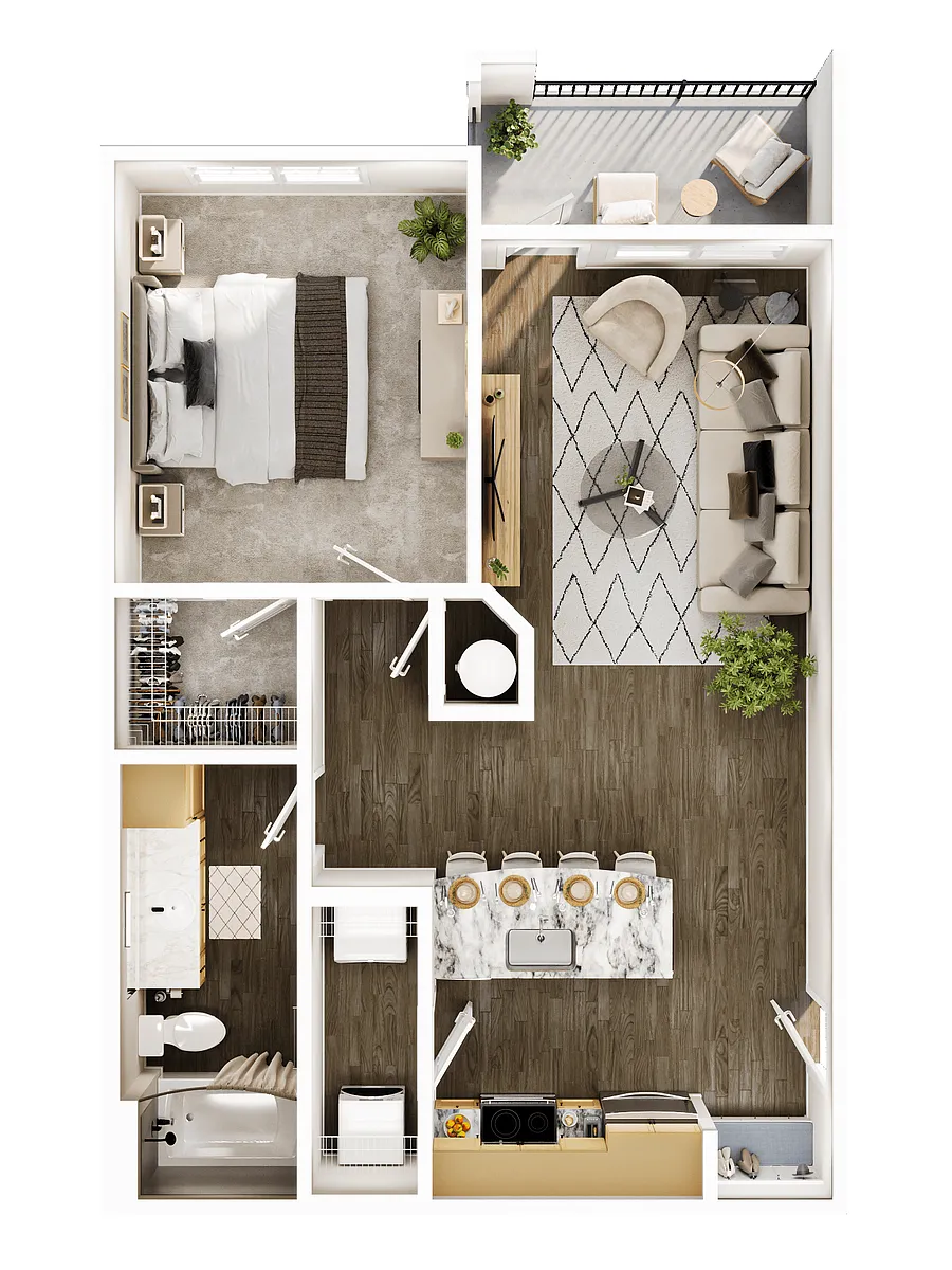 Floor plan A1