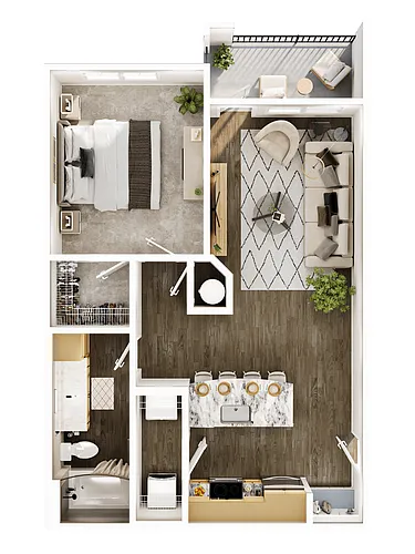 Floor plan A1