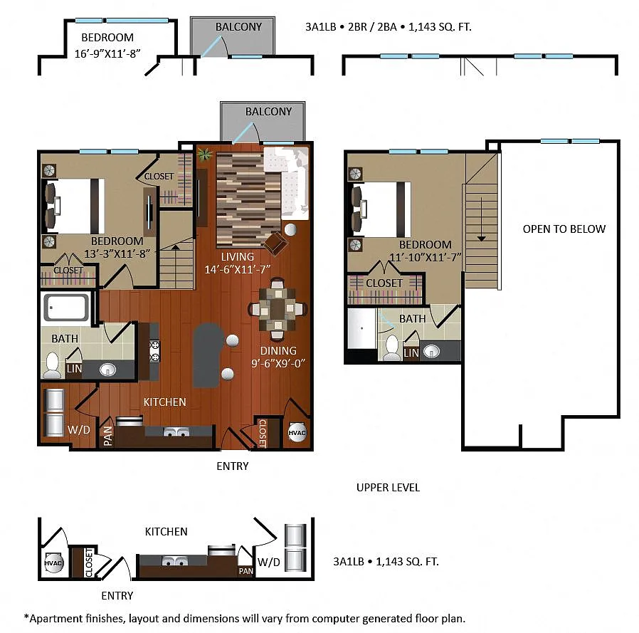 Floor plan 3A1LA