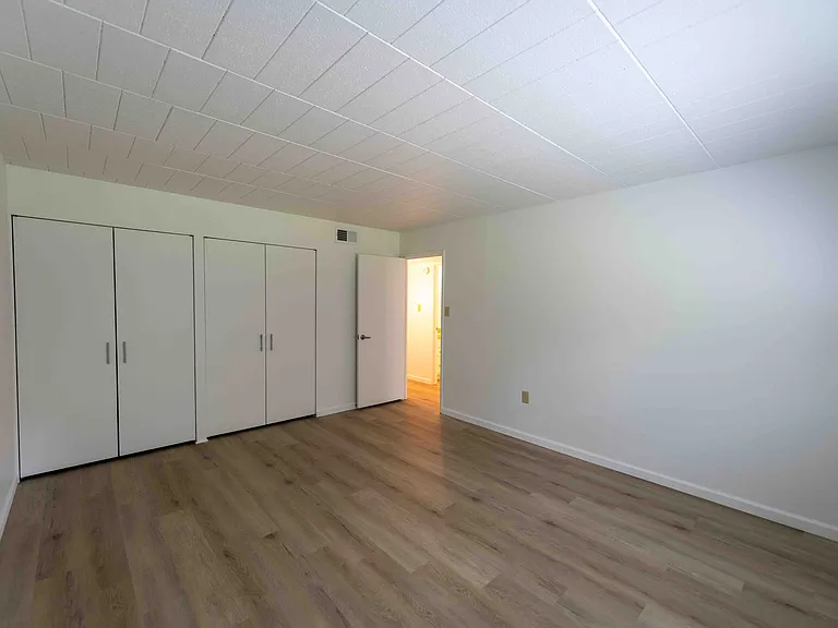 Larger Bedroom with LVP flooring