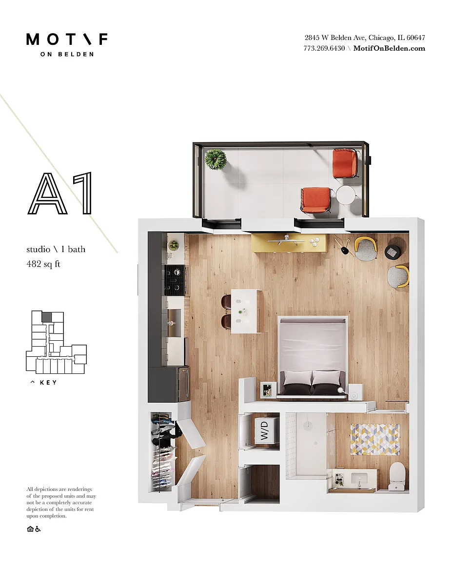 Floor plan A1