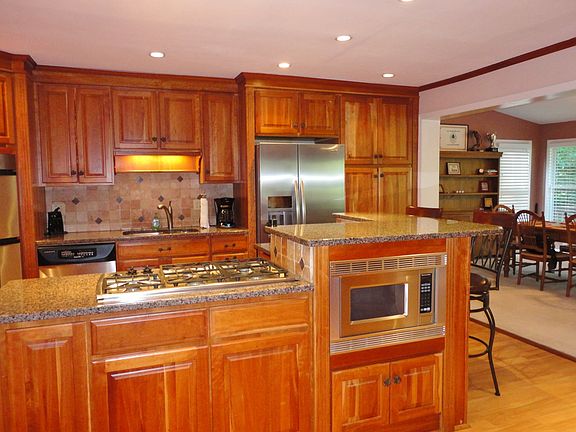 Kitchen Opens to Sunroom