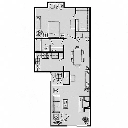 Floor plan B1